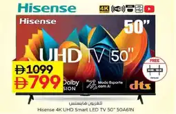 Nesto Hisense 4K UHD Smart LED TV 50A61N offer