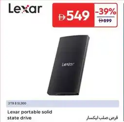 Carrefour Lexar Portable Solid State Drive offer