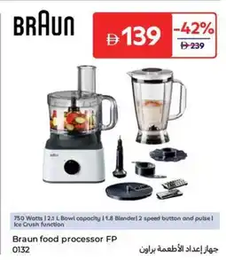 Carrefour Braun food processor FP 0132 offer