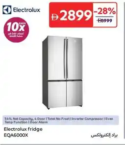 Carrefour Electrolux Fridge EQA6000X offer