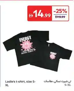 Carrefour Ladie's t-shirt offer