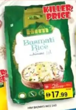 Al Madina Him Basmati Rice offer