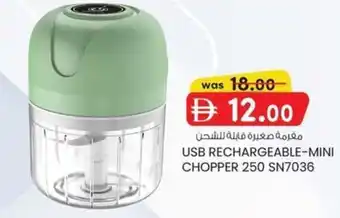 USB rechargeable mini chopper 250 SN7036
