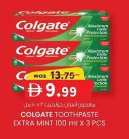 KM Trading Colgate toothpaste extra mint offer