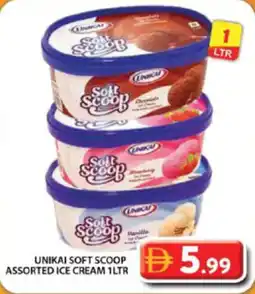 Grand Hyper Market Unikai soft scoop ice cream offer