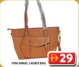 Grand Hyper Market Pink angel ladies bag offer
