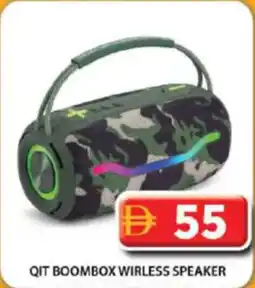 Grand Hyper Market Qit boombox wirless speaker offer