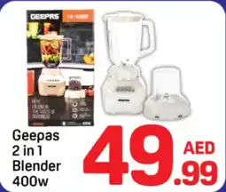 Day To Day Geepas 2 in 1 blender offer