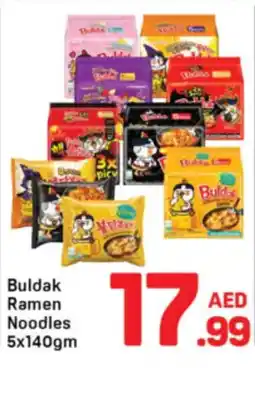 Day To Day Buldak ramen noodles offer