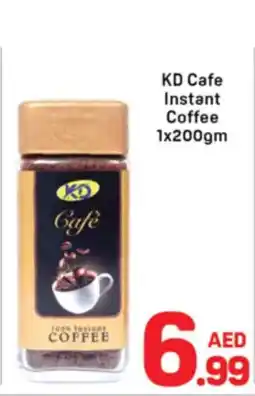 Day To Day KD Cafe Instant Coffee offer