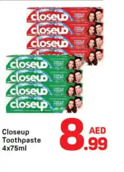 Day To Day Closeup Toothpaste offer