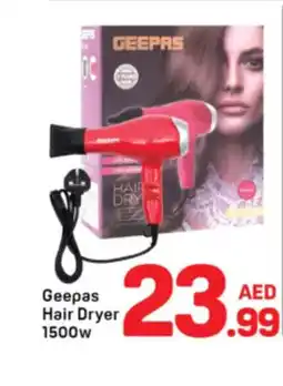 Day To Day Geepas Hair Dryer offer