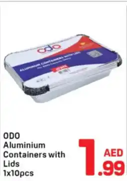 Day To Day ODO Aluminium Containers with Lids offer