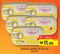 Al Madina NuReen Sardines in Veg Oil offer