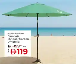 Kenz Hypermarket Campate Outdoor Garden Umbrella offer