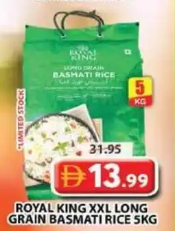 Grand Mall Sharjah Royal king XXL long grain basmati rice offer