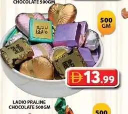 Grand Mall Sharjah Ladio praline chocolate offer