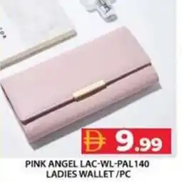 Grand Hyper Market Pink angel wallet LAC-WL-PAL140 LADIES offer