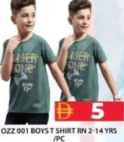 Grand Hyper Market Ozz 001 boys t shirt rn 2-14 yrs /pc offer