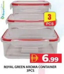 Grand Hyper Market Royal green aroma container offer