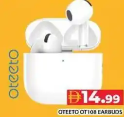 Grand Hyper Market Oteeto Ot108 earbuds offer