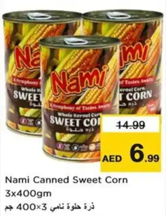 Nesto Nami Canned Sweet Corn offer
