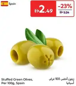 Carrefour Stuffed Green Olives offer