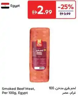 Carrefour Smoked Beef Meat offer