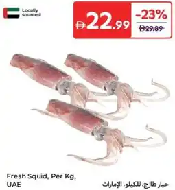 Carrefour Fresh Squid offer