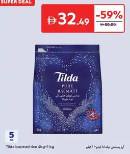 Carrefour Tilda basmati rice offer