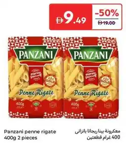 Carrefour Panzani penne rigate offer