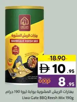 Sharjah Co-op Liwa Gate BBQ Reesh Mix offer