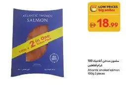 Carrefour Atlantic smoked salmon offer