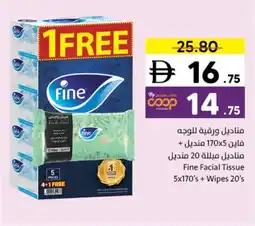 Sharjah Co-op Fine Facial Tissue + Wipes offer