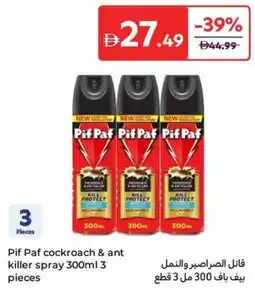 Carrefour Pif Paf cockroach & ant killer spray offer