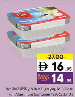 Sharjah Co-op Fun Aluminum Container offer