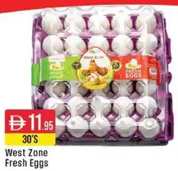 West Zone Supermarket West Zone Fresh Eggs offer