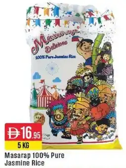 West Zone Supermarket Masarap 100% Pure Jasmine Rice offer