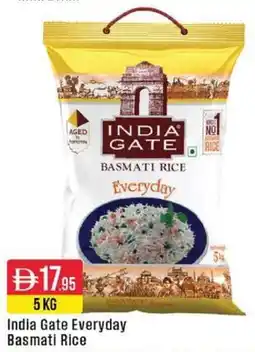 West Zone Supermarket India Gate Everyday Basmati Rice offer