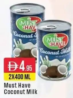 West Zone Supermarket Must Have Coconut Milk offer
