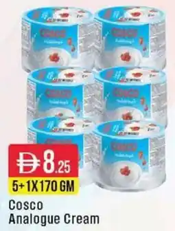 West Zone Supermarket Cosco Analogue Cream offer