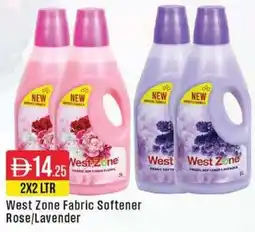West Zone Supermarket West Zone Fabric Softener Rose / Lavender offer