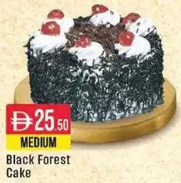 West Zone Supermarket Black Forest Cake offer