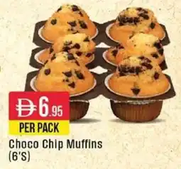 West Zone Supermarket Choco Chip Muffins offer