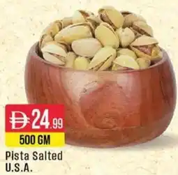 West Zone Supermarket Pista Salted U.S.A. offer