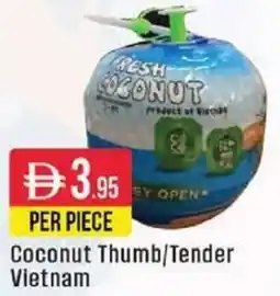 West Zone Supermarket Coconut Thumb / Tender Vietnam offer