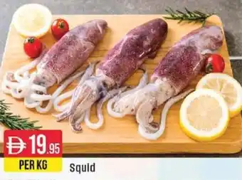 West Zone Supermarket Squid offer