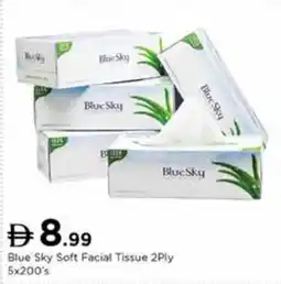 Nesto Blue sky soft facial tissue offer