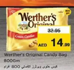 Nesto Werther's original candy bag offer