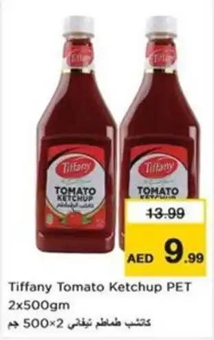 Nesto Tiffany tomato ketchup pet offer